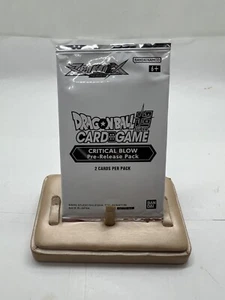 Dragon Ball Super CCG Critical Blow Pre release Pack English New - Picture 1 of 7