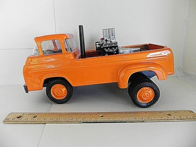ВИНТАЖНЫЙ СПЕЦИАЛЬНЫЙ NYLINT FORD ECONOLINE ГРУЗОВИК DRAG RACE HOT ROD прессованная сталь - Изображение 1 из 4