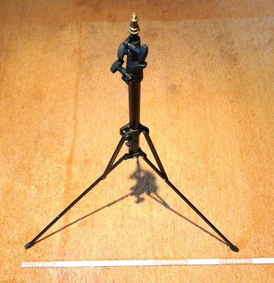 Manfrotto Lichtstativtativ Nano schwarz 5001B (=Dedolight DST) - Bild 1 von 4