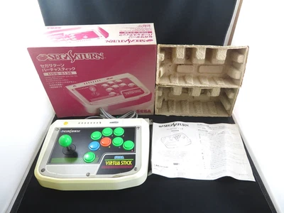 Controlador SEGA SATURN Virtua Stick SS probado con manual HSS-0136 de Japón 3 Foto 1 de 4