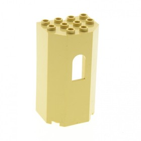 1x Lego Panels 3x4x6 Beige Tower Bay Wall Castle Star Wars 4730 6396790 30246