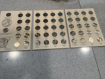 COMPLETE Fifty State Commemorative Quarters 1999-2008 Complete Set - Image 1 of 4