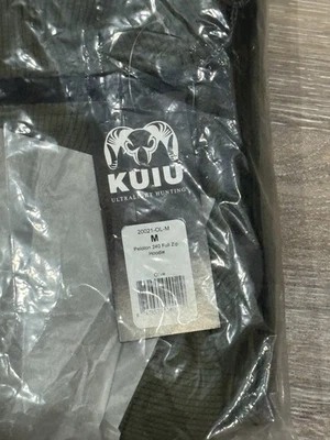 Kuiu Peleton 240 Full Zip Hoodie  Olive  Medium - Image 1 of 2