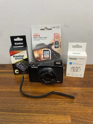 FUJIFILM XQ2 12.0MP WI-FI Digital Camera Black TESTED READ - Image 1 of 4