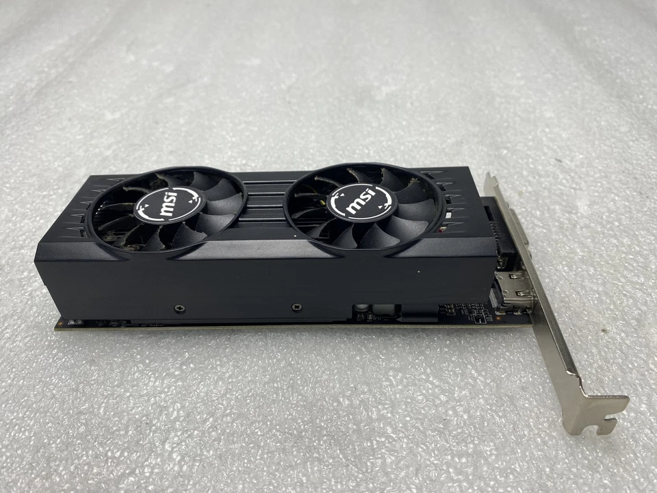 Genuine MSI AMD Radeon RX 550 2GT LP OC 2GB GDDR5 Graphics Card - Image 1 of 4