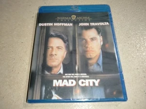 BRAND NEW Mad City Blu-ray Dustin Hoffman John Travolta Hostage Thriller - Picture 1 of 2