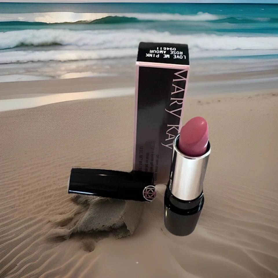 Mary Kay Gel Semi-Shine Lipstick Love Me Pink Full Size 094611 0.13 oz NEW - Image 1 of 1