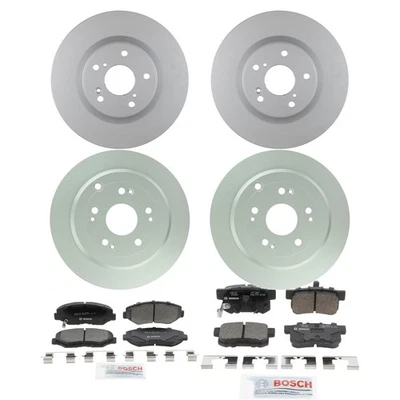 Kit de pastillas de freno y rotor de cerámica Bosch QuietCast para Honda CR-V 2012-2016 Foto 1 de 4