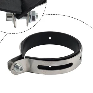 Supporto Tubo Scarico Moto Silenziatore, Clip, Morsetto, Supporto 110-115 MM - Foto 1 di 10