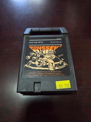 Magnavox Odyssey 2 Pick Axe Pete Cartridge, Nice shape! - Image 1 of 2