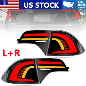 2x Full LED Tail Lights L+R For Honda Civic Sedan 2006 2007 2008 2009 2010 2011 - Picture 1 of 14