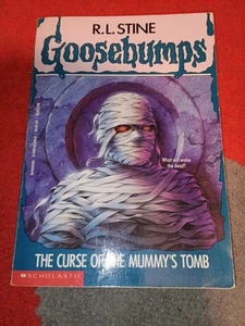 Goosebumps #5 Curse Of The Mummy’s Tomb True 1st Print & Edition 1993 R.L. Stine - Picture 1 of 6