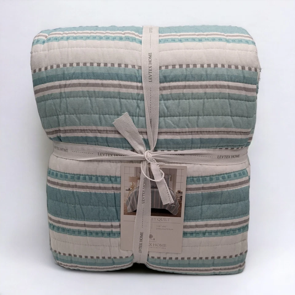 Levtex Home - лоскутное одеяло для ключей Siesta - королевский размер - 106 дюймов 92 дюйма - Изображение 1 из 1