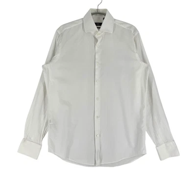 Hugo Boss Uomo Camicia Formale Regular Fit Taglia M - 39 - 15 1/2 - Immagine 1 di 4