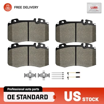 Pastillas de freno delanteras de cerámica para Mercedes-Benz CL500 CL55 AMG CL600 S430 S600 SL500 Foto 1 de 4