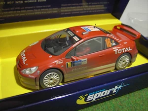Voiture SLOT PEUGEOT 307 WRC WORKS 2004 # 16 1/32 SCALEXTRIC C2561A circuit rout - Imagen 1 de 1