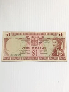 Fiji 1 Dollar 1970s P-71 Queen Elizabeth - Picture 1 of 2