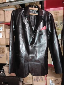 Handcrafted Suit Jacket 100% Rubber Many Colors Bolingier Poland - Picture 1 of 21