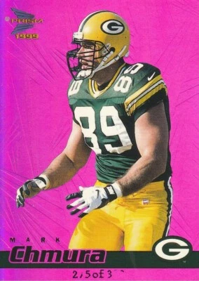 1999 Pacific Prisms Holographic Purple #55 Mark Chmura/320 - Image 1 of 2