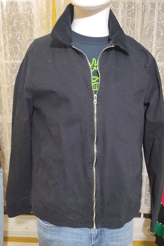 VETEMENTS Giacca Five Four leggera in cotone nero L