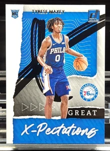 TYRESE MAXEY Rookie 2020-21 Donruss #21 Great X-pectations NBA Philadelphia 76er - Picture 1 of 2