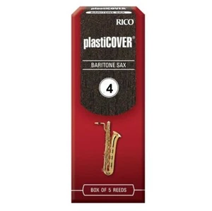 D'addario Rico Plasticover Baritone Saxophone Reeds, Strength 4.0, 5-pack - Picture 1 of 1