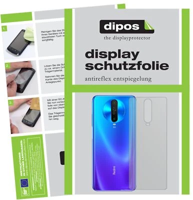 2x Screen Protector for Xiaomi Redmi K30 5G Racing back Protection Anti Glare Foto 1 de 4