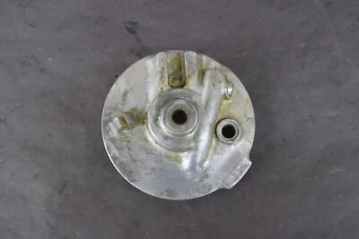 HONDA MT125 ELSINORE TL250 XL125 FRONT WHEEL HUB BRAKE SUB PLATE PANEL - Image 1 of 4