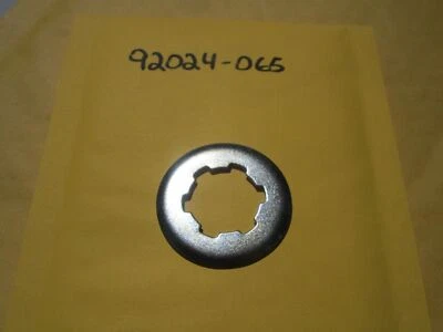 KAWASAKI KX500 KX250 KDX420 KE250 PEÇA DE ARRUELA DE TRAVA DE VIRABREQUIM # 92024-065 - Imagem 1 de 2