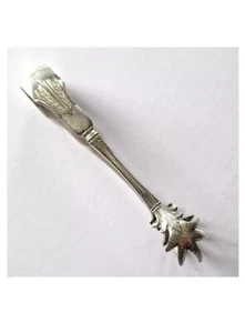 Antique Victorian Sugar Nips - Silver-Plated, Free P&P, Claw Design - Picture 1 of 13