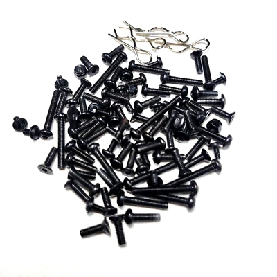 Kit de tornillos Redcat Racing Blackout SC tuercas sujetadores tornillos de hardware XBE XTE / Pro Foto 1 de 3