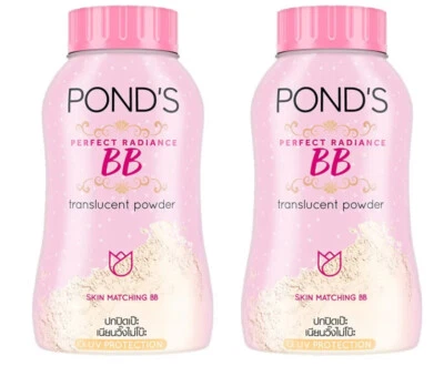 2 x Pond s Perfect Radiance BB Translucent Powder UV Protection Pinkish Glow 45g - Image 1 of 3