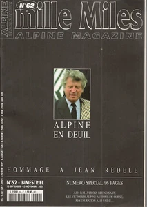 MILLE MILES 62 HOMMAGE JEAN REDELE ALPINE A110 RALLYCROSS BRUNO SABY TOUR DE COR - Imagen 1 de 2