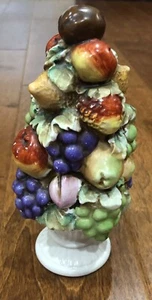 Albero da frutto vintage in ceramica Giappone 8,25" - Foto 1 di 6