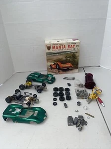 1/24 CLASSIC MANTA RAY GTX SLOT CAR IN ORIGINAL BOX PLUS EXTRA CAR J - Picture 1 of 12