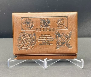 Yugioh Leather Pass Case 1999 TOEI Movie Limited Edition Blue Eyes  Red Eyes - Picture 1 of 6