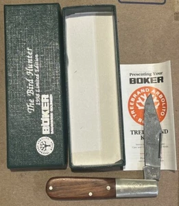 BOKER  TREE  BRAND  GERMANY  THE  BIRD  HUNTER  KNIFE  Germany 1998 #986 - Picture 1 of 3