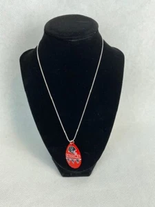 NFL Atlanta Falcons Vintage Teardrop Spinner Necklace  - Picture 1 of 1