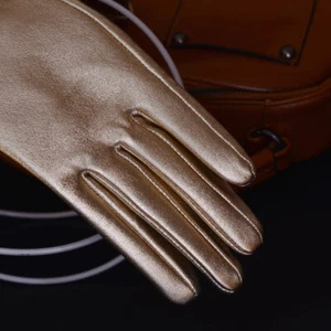 40 50 60 70 80cm Women's Real Leather Overlength Party Evening Opera/Long Gloves - Picture 1 of 35