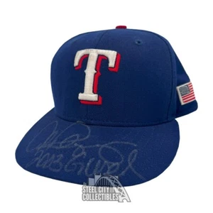 Alex Rodriguez Autographed 2003 Game Used Texas Rangers Baseball Hat - JSA LOA - Picture 1 of 3