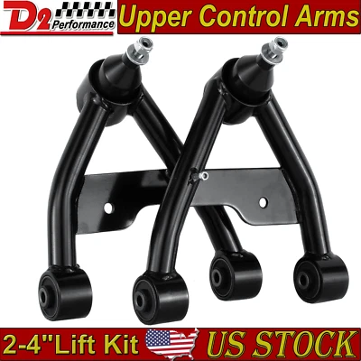 Brazos de control superiores delanteros tubulares para Chevy S10 GMC S15 1982-2001 4x4 elevación de 2-4" Foto 1 de 4