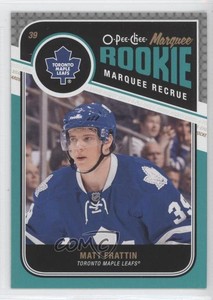 2011-12 O-Pee-Chee Marquee Rookie Matt Frattin #556 Rookie RC