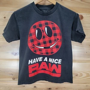 WWE Mick Foley General Manager T Shirt Youth Medium Have A Nice Raw Fade - Picture 1 of 7