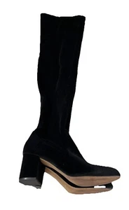 I.n.c. Over The Knee Boots Black Velvet Women’s Size 9.5 Rikkie 2 - Picture 1 of 16