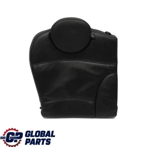 Respaldo asiento trasero derecho O/S Mini Cooper One R55 Clubman cuero negro perforado - Imagen 1 de 12