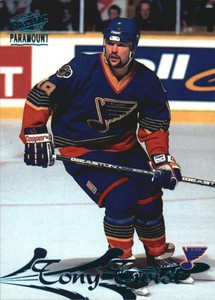 1997-98 (BLUES) Paramount Emerald Green #162 Tony Twist