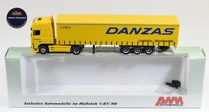 Awm H0 1:87 - Camion Daf 95 Xf Rimorchio "Danzas" - Art. 71336 - Ak 937 - Foto 1 di 2