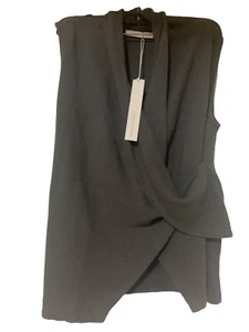 Mickey & Jenny Sz L Green Cotton Sleeveless Sweater NWT - Picture 1 of 3