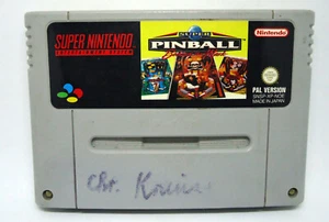 Super Pinball - Behind the Mask - PAL Nintendo SNES - SNSP-XP-NOE - Bild 1 von 2