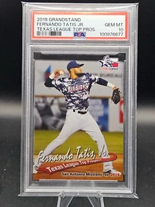 Fernando Tatis Jr. 2018 Grandstand Texas League Top Pros. Padres PSA 10 POP 2!!! - Picture 1 of 2